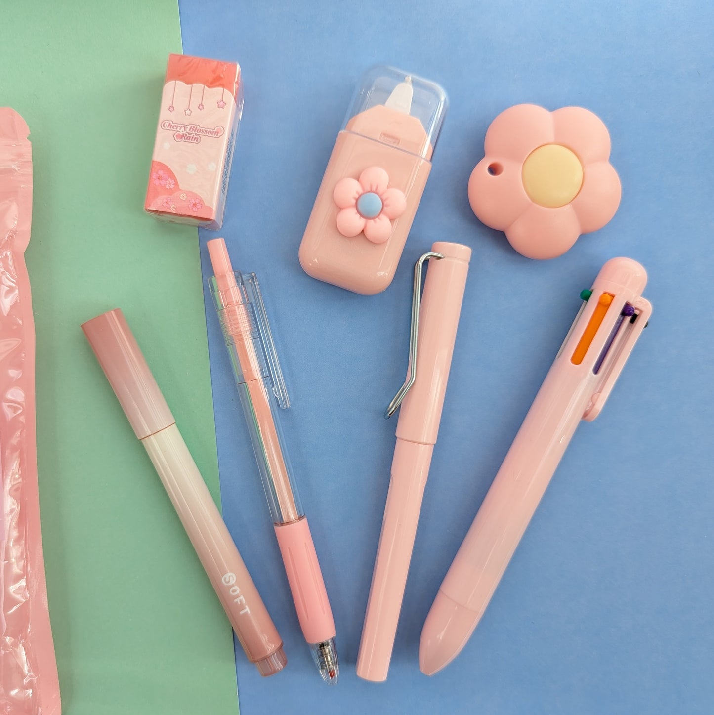 Coloured Stationery Set