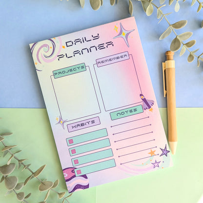 Galaxy Daily Planner Pad A5