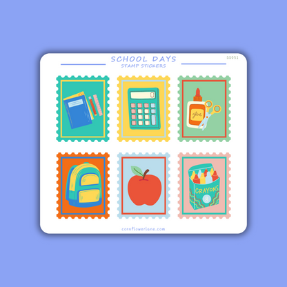 Stamp Stickers - Nature & Nostalgia Collection