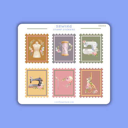 Stamp Stickers - Hobbies Collection