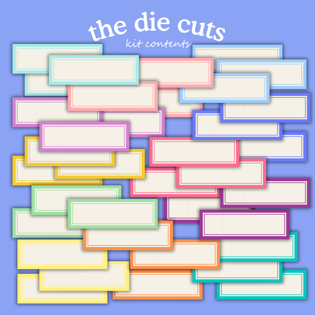 Spring Showers Digital Paper Craft Kit – Papers, Die Cuts & Cards (Digital Download)