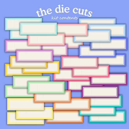 Spring Showers Digital Paper Craft Kit – Papers, Die Cuts & Cards (Digital Download)