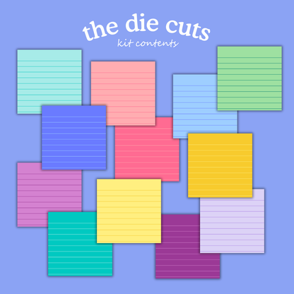 Spring Showers Digital Paper Craft Kit – Papers, Die Cuts & Cards (Digital Download)