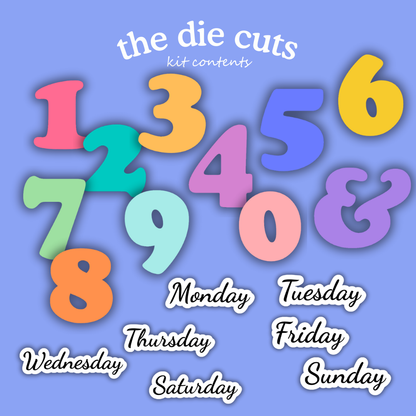 Spring Showers Digital Paper Craft Kit – Papers, Die Cuts & Cards (Digital Download)