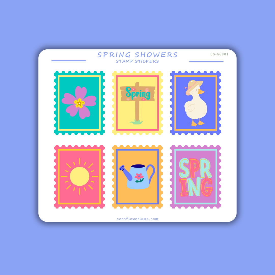 Stamp Stickers - 13th Collection