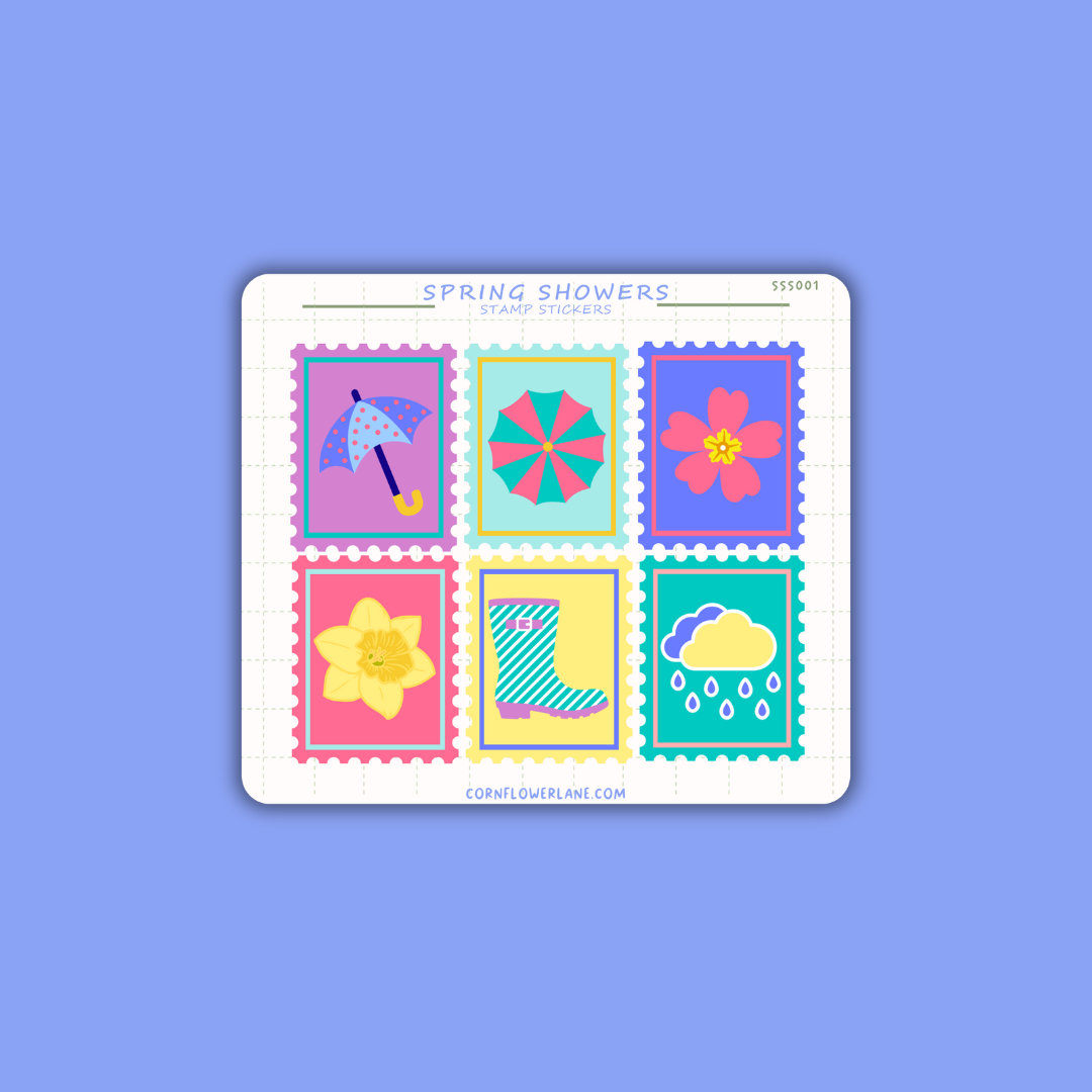 Seasonal Stamp Stickers