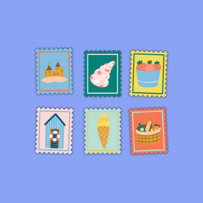 Seasonal Die Cut Stickers