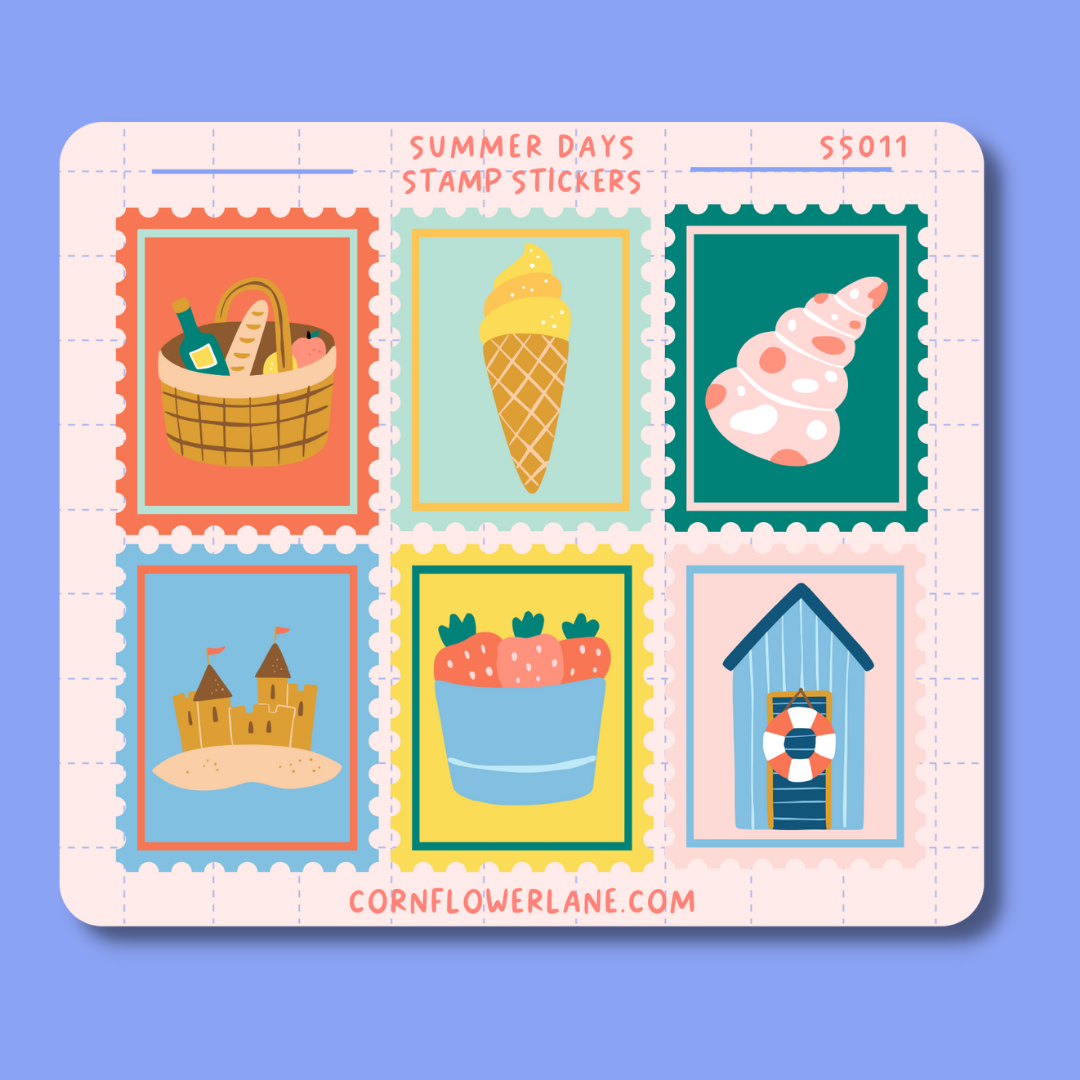 Seasonal Stamp Stickers