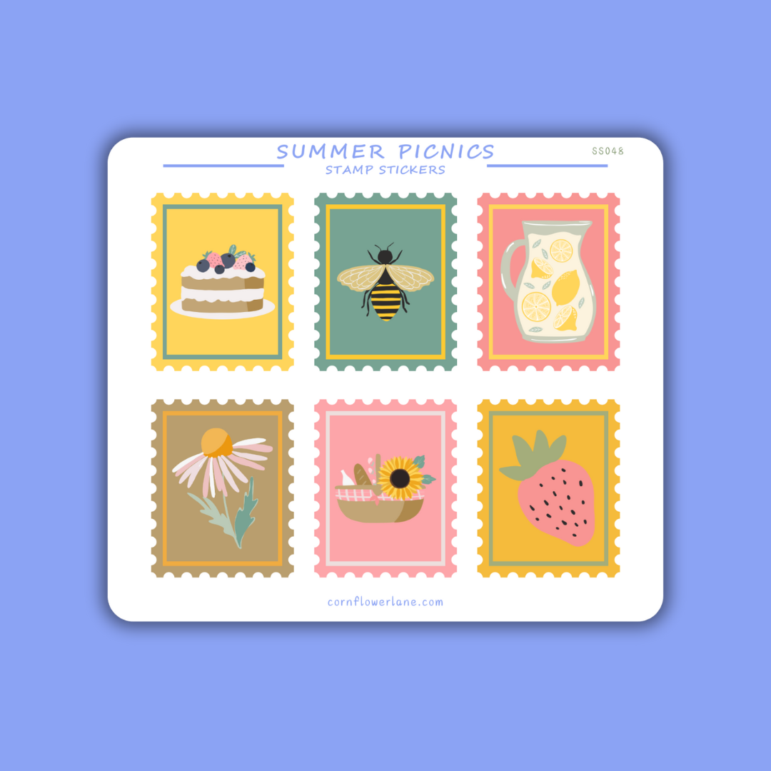 Stamp Stickers - 11th Collection