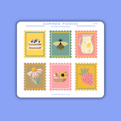 Stamp Stickers - Sweet Escape Collection