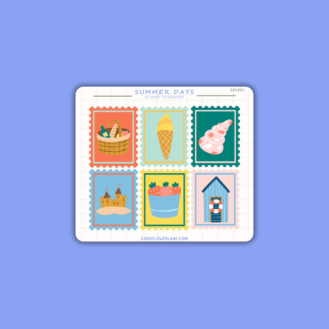 Seasonal Stamp Stickers