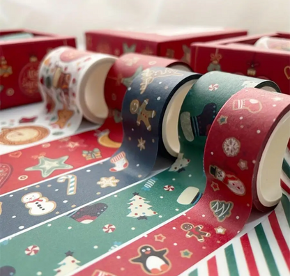 Festive Washi Tape 6 Pack