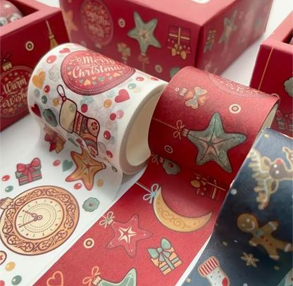 Festive Washi Tape 6 Pack