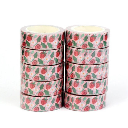 Strawberries Washi Tape