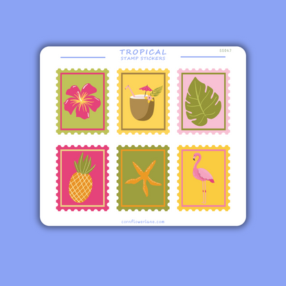Stamp Stickers - Sweet Escape Collection