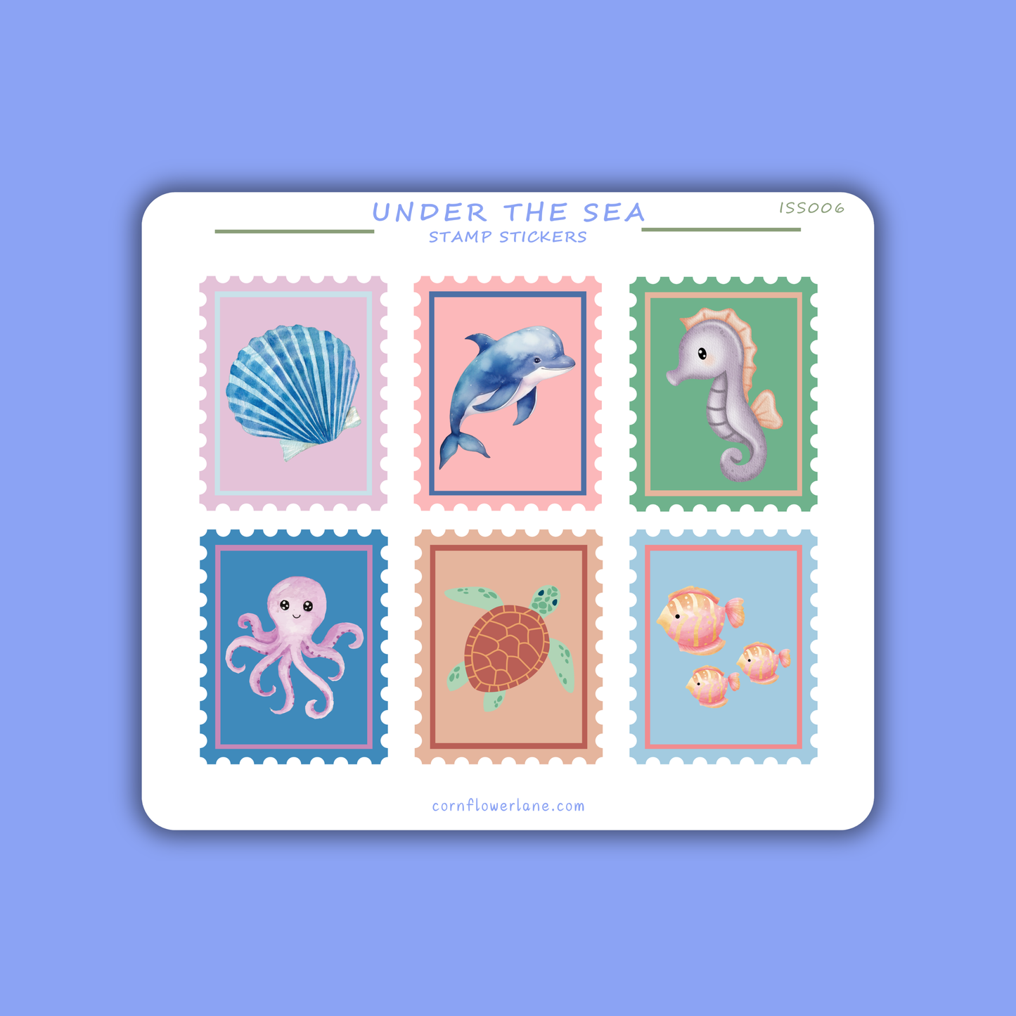 Stamp Stickers - Imagination Collection