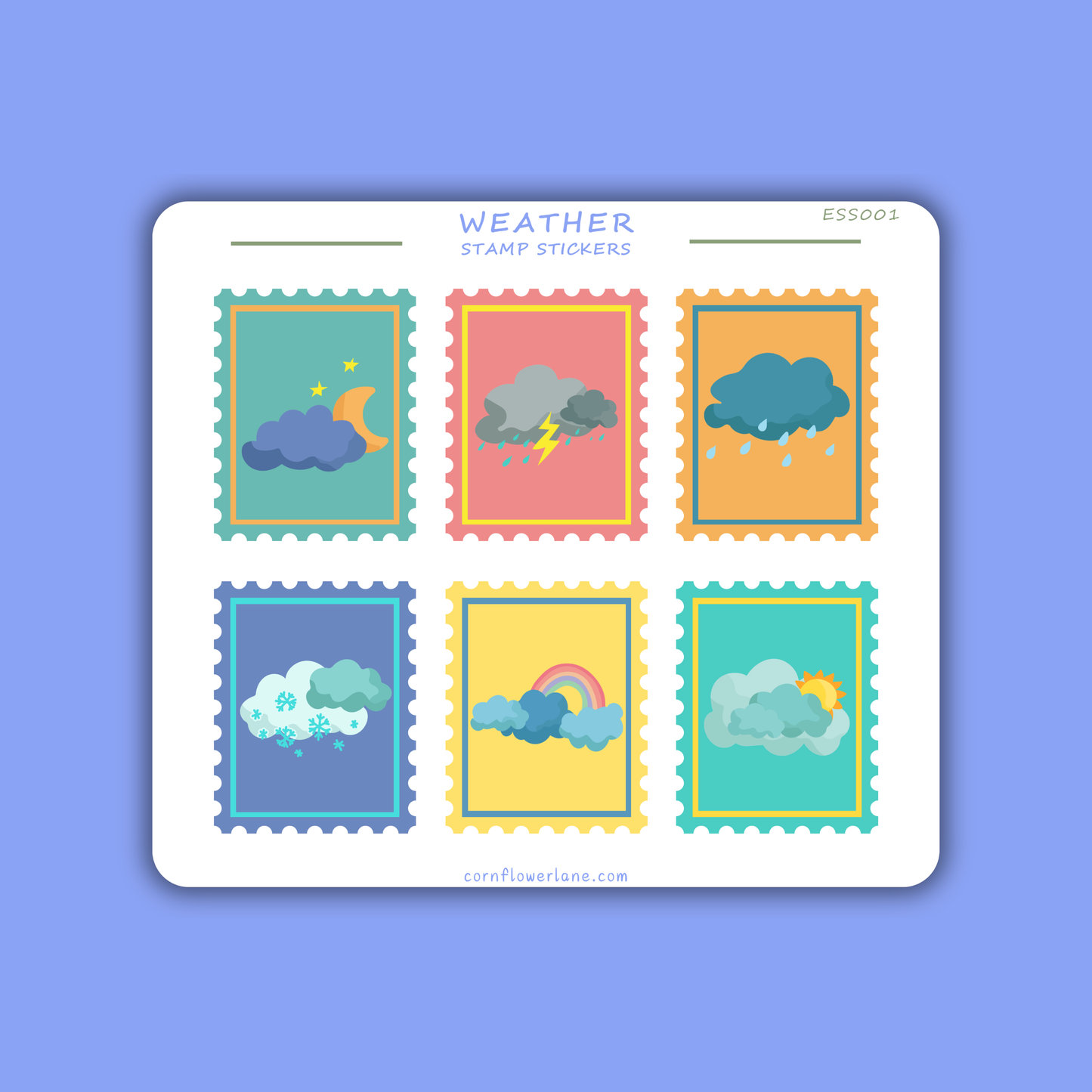 Stamp Stickers - Everyday Collection