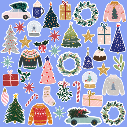 Winter Wonderland Ephemera Die Cuts