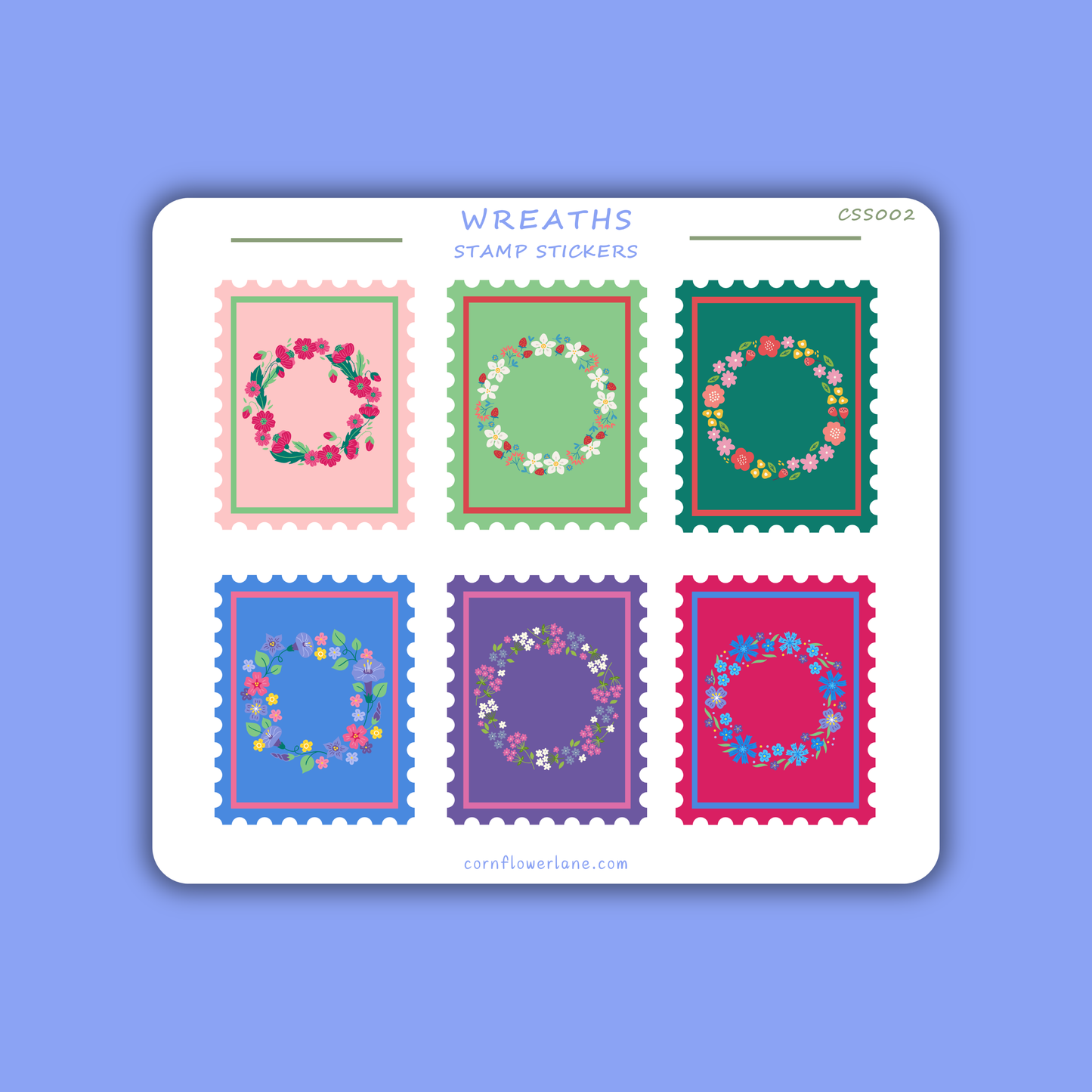 Stamp Stickers - Cottagecore Collection