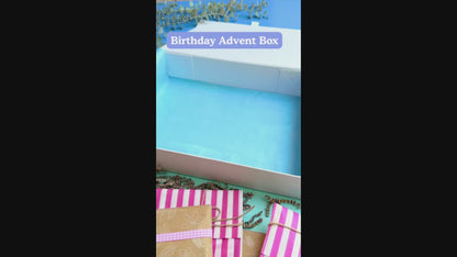 Pink Birthday Advent Calendar – 7 Days of Stationery Joy