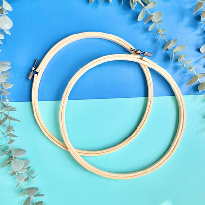 20cm Wooden Embroidery Hoop – Embroidery & Craft Frame