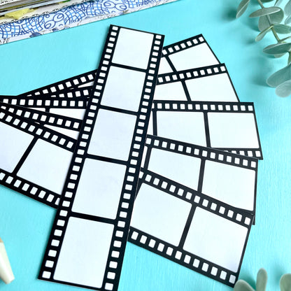 Wide Film Strip Ephemera Die Cuts