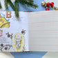Handmade Christmas Little Golden Book Upcycled Journal