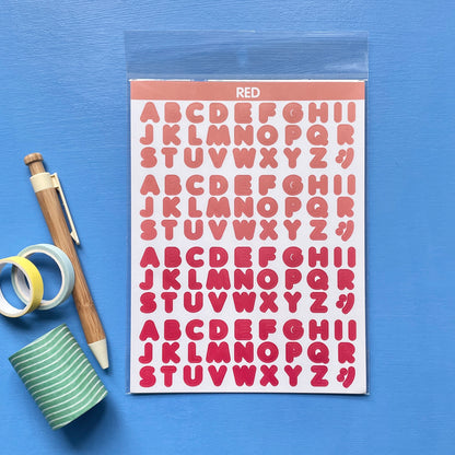 Alpha Stickers