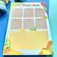 Citrus A5 Meal Planner Pad