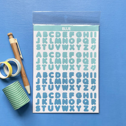 Alphabet Stickers