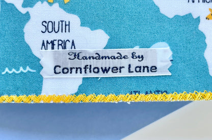 Handmade Soft Cover Journal - Pale Blue