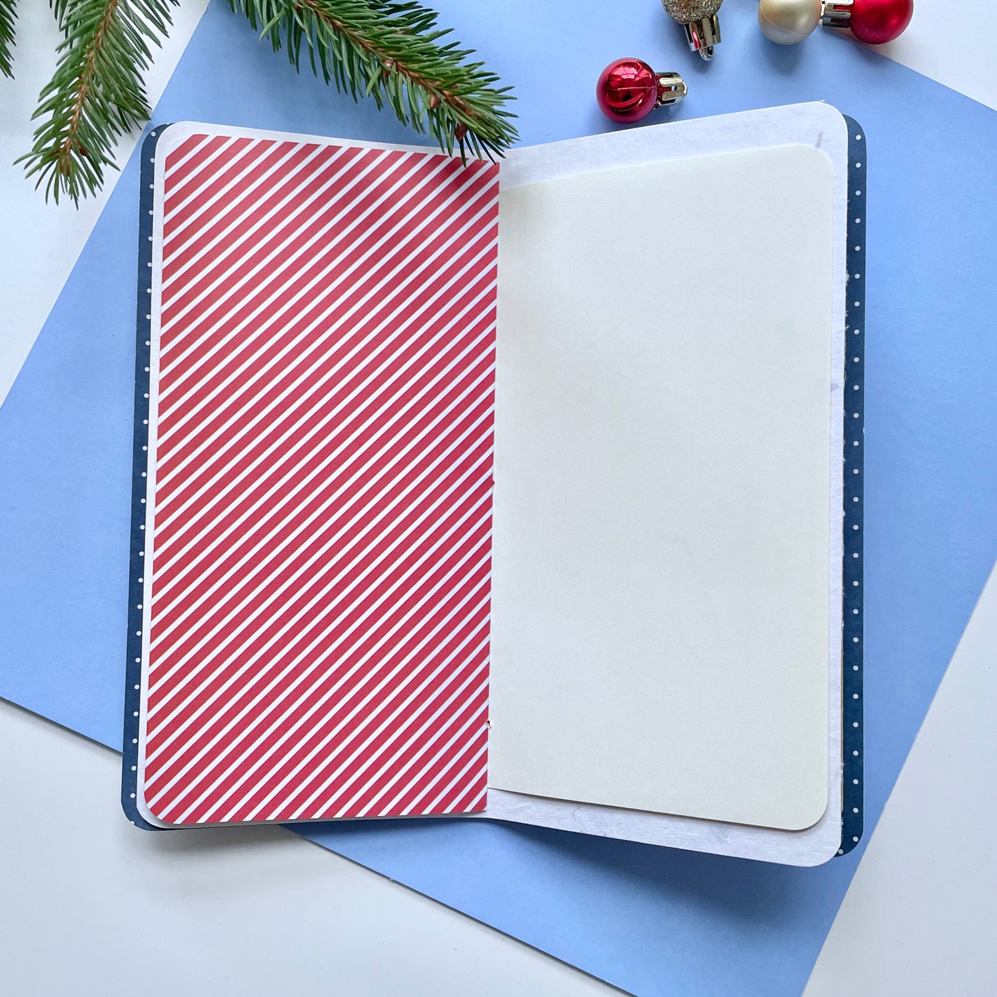 Handmade Christmas Traveler's Notebook Insert