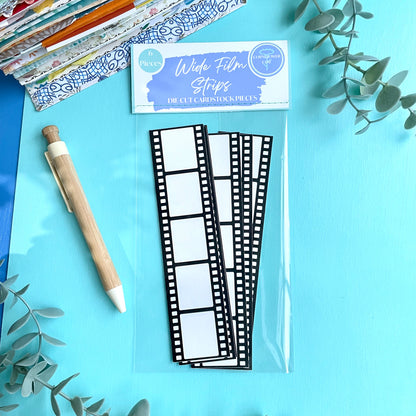 Wide Film Strip Ephemera Die Cuts