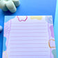 Pink A5 Note Pad