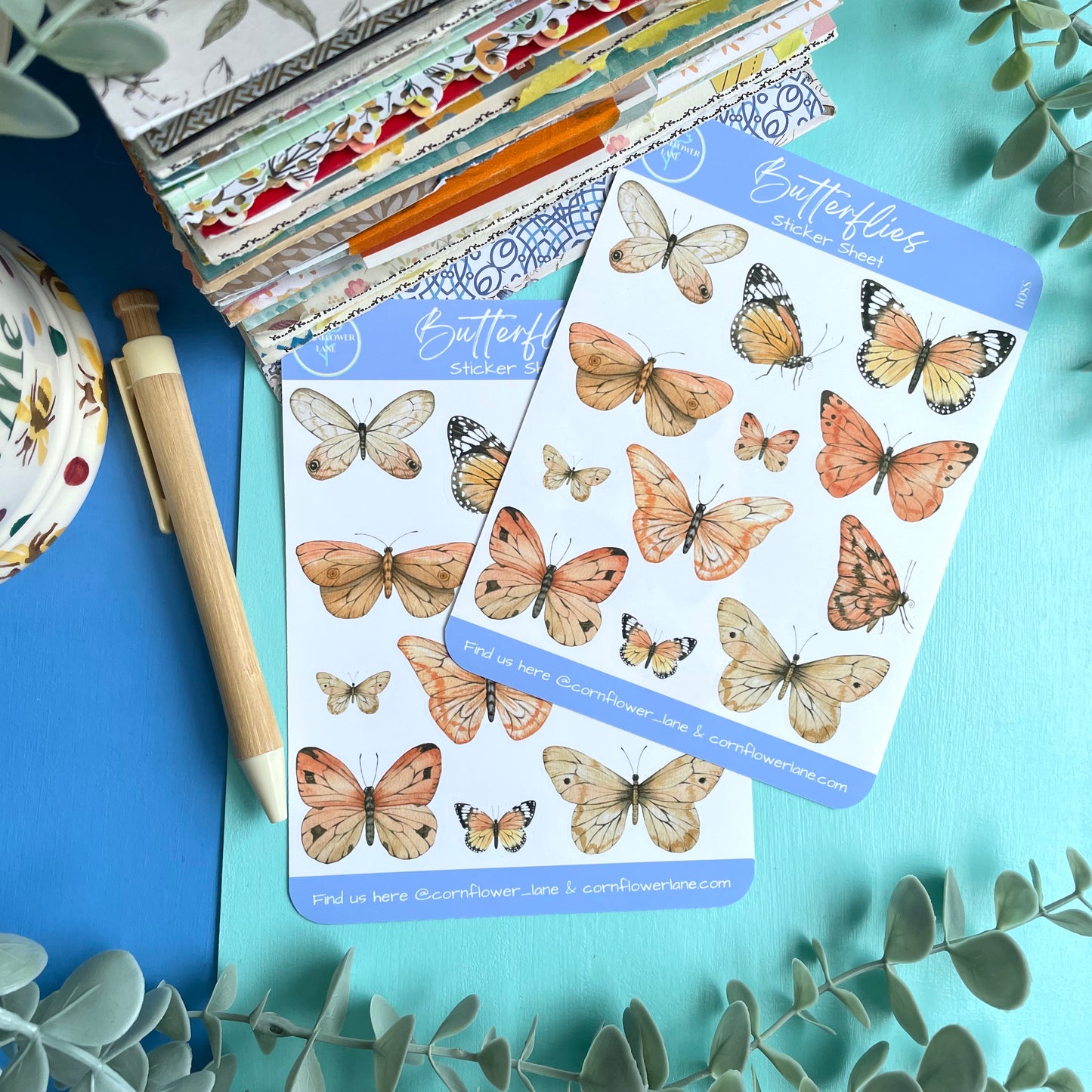 Butterflies Sticker Set