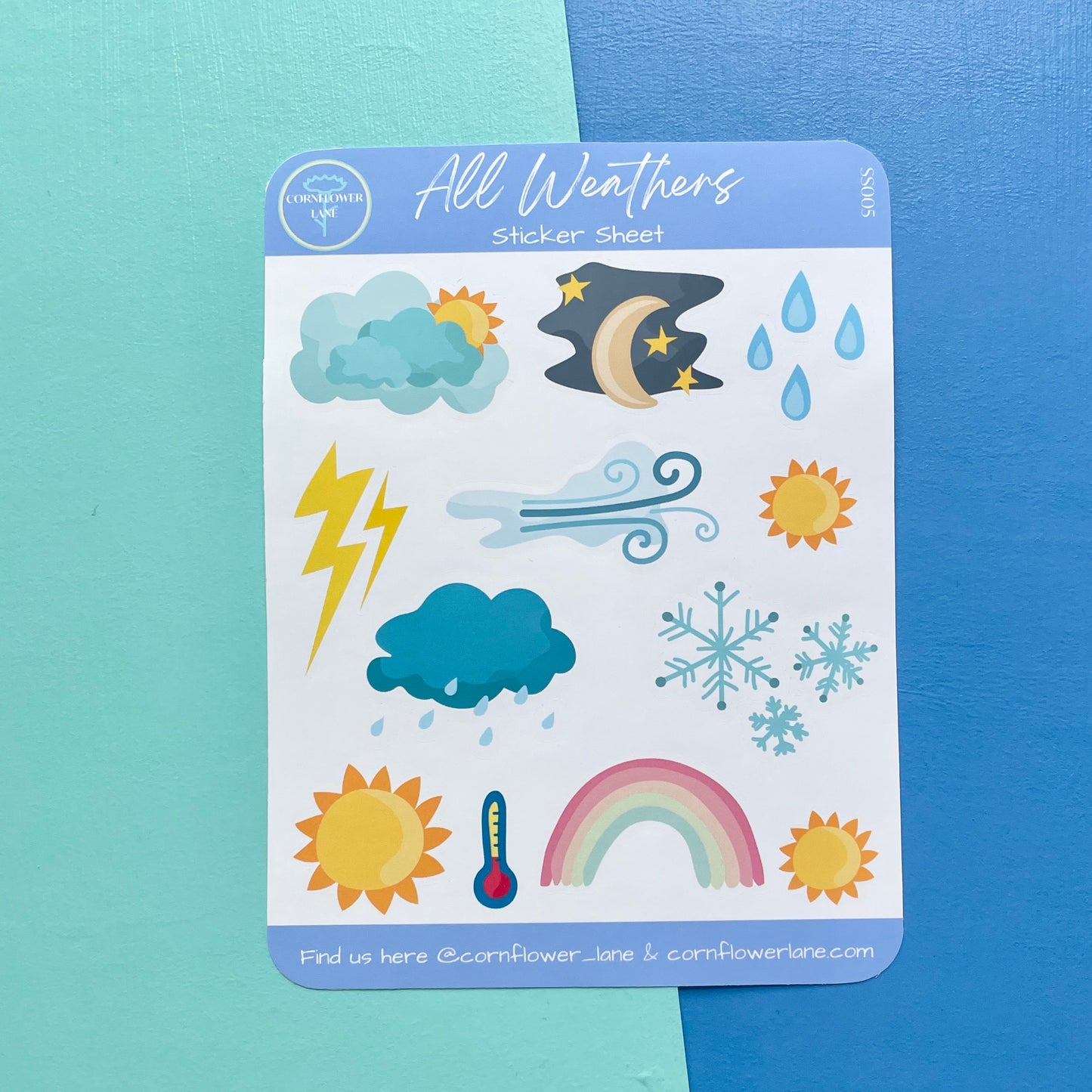 All Weathers Sticker Set