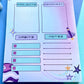 Galaxy Daily A5 Planner Pad