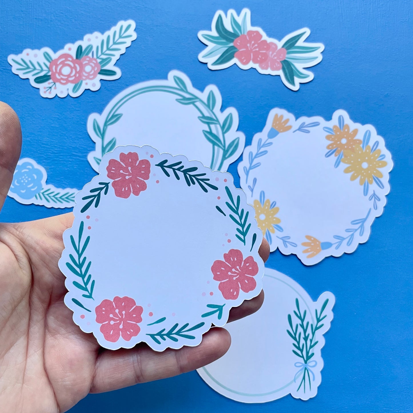 Floral Frames Ephemera Die Cuts