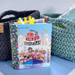 Handmade Upcycled Journal - It's a Small World!