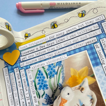 Buzzing Bee Washi Tape