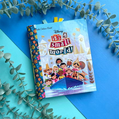 Handmade Upcycled Journal - It's a Small World!