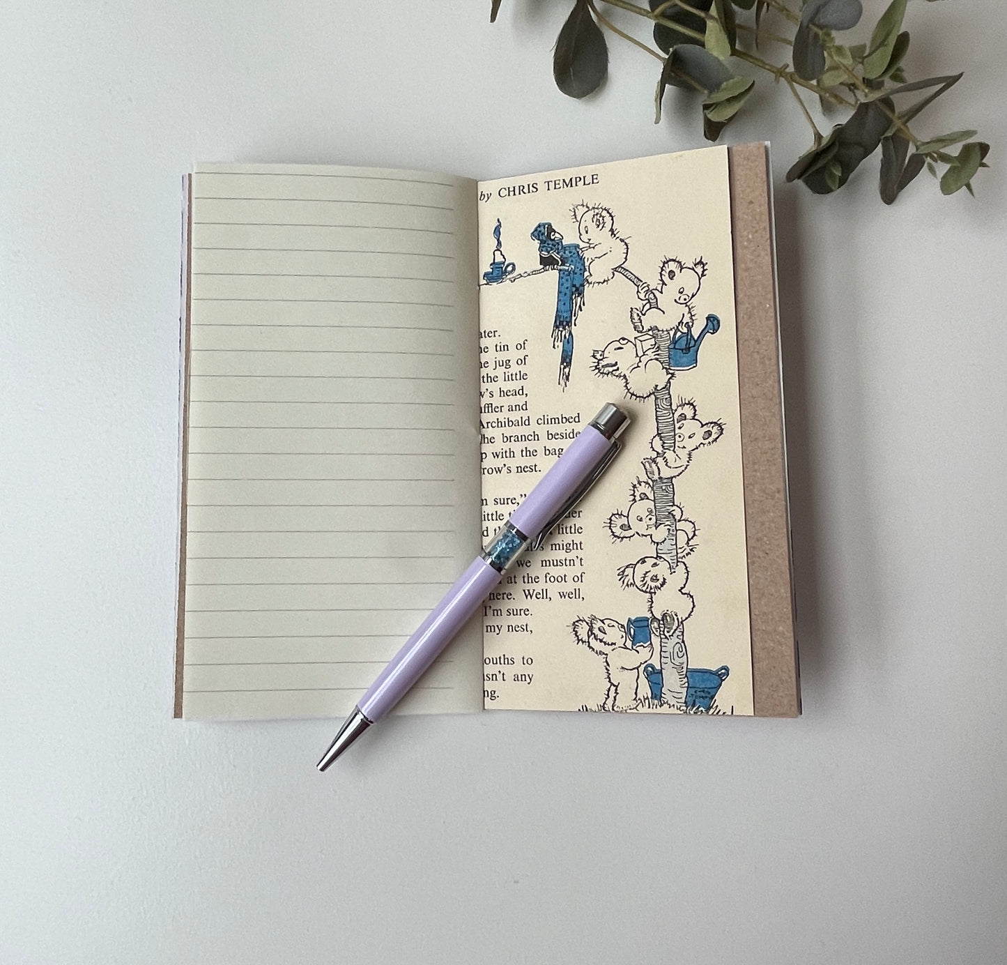 Handmade Travelers Notebook Insert - Personal Size