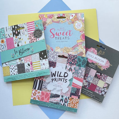 6"x6" Scrapbooking Paper Pads