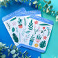 Flowers & Foliage Sticker Set