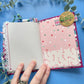 Handmade Fabric Cover Festive Mini Journals