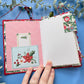 Handmade Fabric Cover Festive Mini Journals