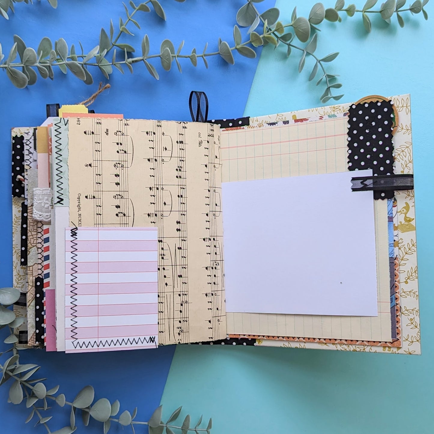 Handmade Upcycled Journal - 101 Dalmations